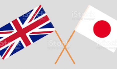 İNGİLTERE  ile JAPONYA Üretim Yiyecek  İçecek  ve Teknoloji Ticaret Anlaşmasını Yaptı