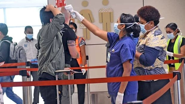 Fiji'nin Nadi Uluslararası Havaalanı'nda COVID-19 kısıtlamaları devam ediyor