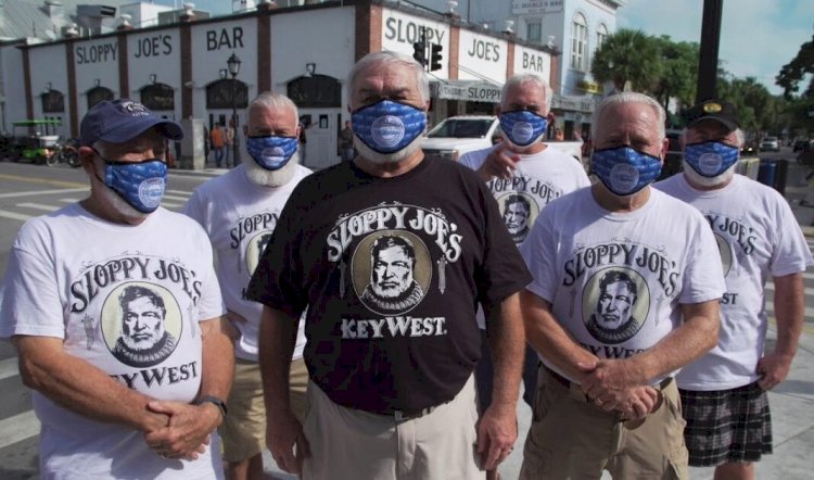 Hemingway benzerleri Florida Keys Turizm için COVID-19 güvenlik çağrısı