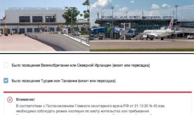 Rusya’ya, Türkiye ve Tanzanya'dan gelenlere 14 günlük tecrit’mi var