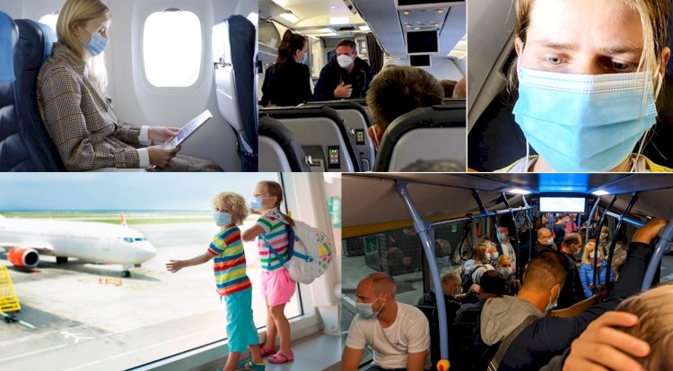 Uçakta Maske Güvenliğini Yolcular Destekliyor